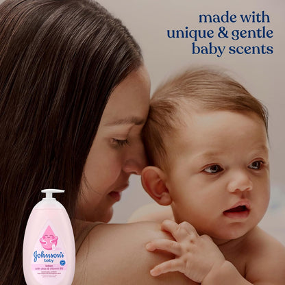 Johnsons Moisturizing Baby Lotion with Coconut Oil, 27.1 fl. oz