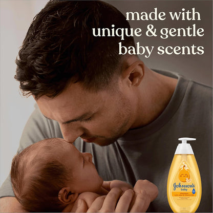 Johnson's Tear Free Baby Shampoo, Free of Parabens, Phthalates, Sulphates and Dyes, 600 ml