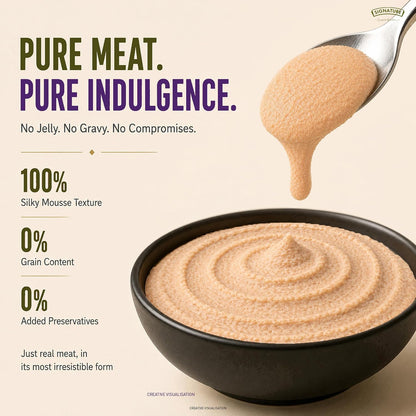 Grain Zero Adult Cat Wet Mousse 80gm | Ocean Fish | Rich in Protein, Promotes Hydration & Easy to Digest | Grain Free, No Artificial Flavours | Packed with Essential Vitamins & Antioxidants