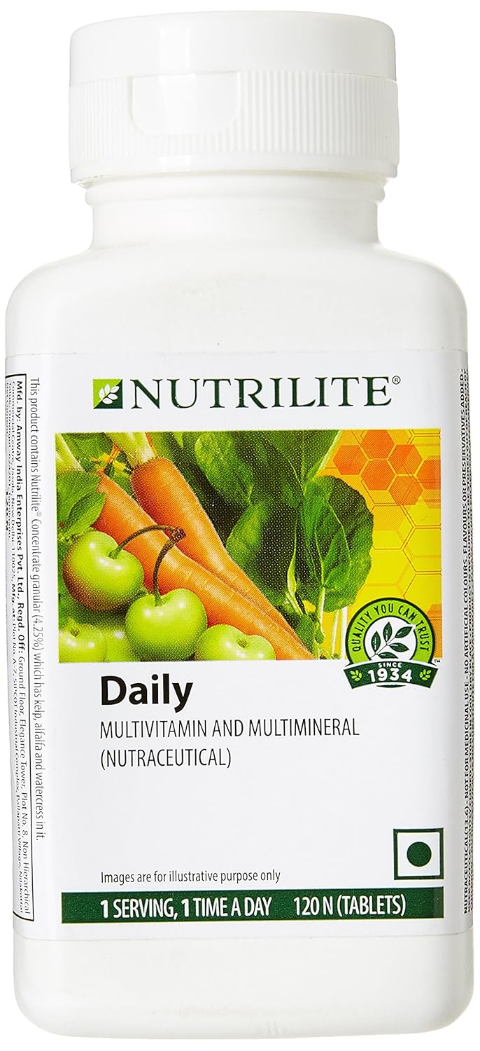Zephivo NUTRILITE Daily Multivitamin & Multimineral Tablet (120N Tablets)
