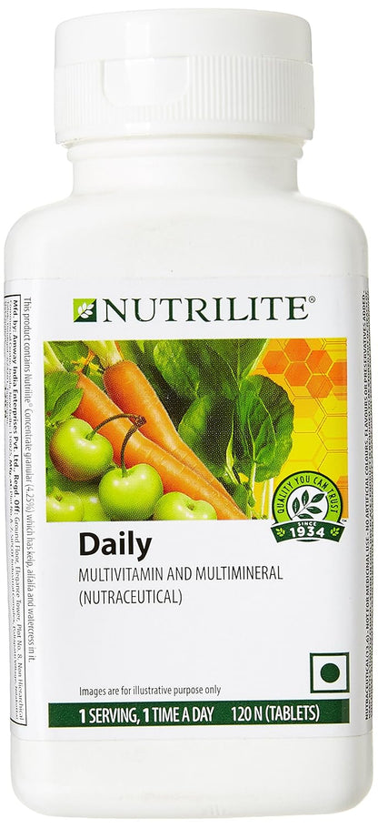 Zephivo NUTRILITE Daily Multivitamin & Multimineral Tablet (120N Tablets)
