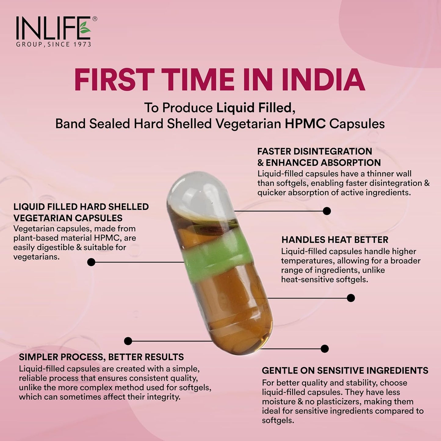 INLIFE Vaginal Health Capsules for Hygiene Support with Neem Seed Oil (Nimba Taila) 500mg | Promote Healthy Odor & Flora - 60 Count