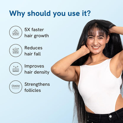 Be Bodywise Rosemary Hair Serum | With 3% Redensyl & 2% Anagain | For Thicker & Stronger Hair | Prevents Hair Fall & Stimulates Follicles | For All Hair Types | 50ml