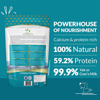 Pawfect Himalayan Cheese Puff Strips for Dogs - 100% Natural Crunchy Treat - High in Protein & Calcium - Healthy Training Treat - Grain-Free - Limited Ingredient Treats for Dogs (70g/2.47oz)