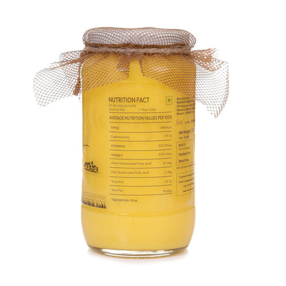 ROSIER A2 Gir Cow Ghee | Traditional Bilona Method A2 Gir Cow Ghee | Grassfed, Pure and Healthy Desi Cow Ghee