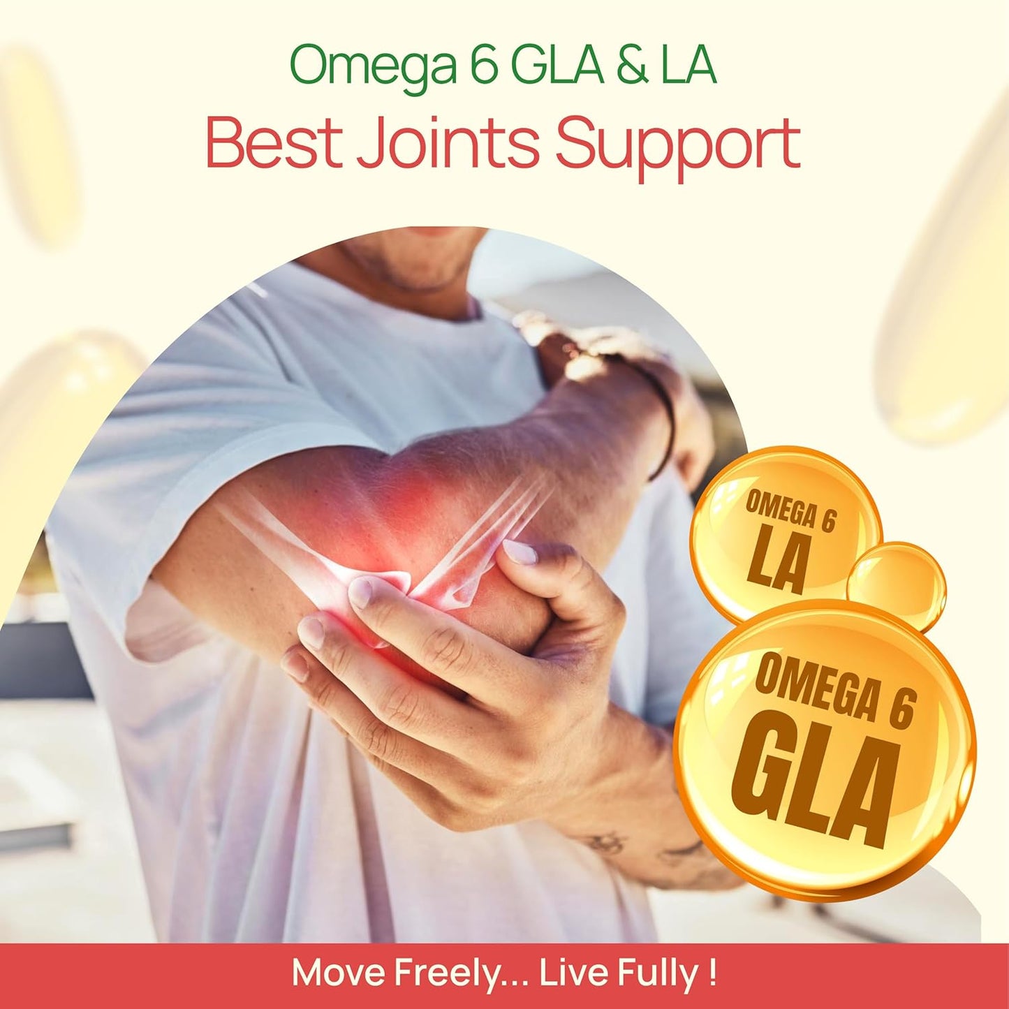 Bliss Welness Veg Omega 3 5 6 7 9 Supplement | Plant Based Algal (DHA), Flaxseed Oil (ALA), Pomegranate Seed, Sea Buckthorn, Borage (GLA), Rosemary Extract, Sunflower Extract & No Fish Oil 60 Vegan Softgel Capsules