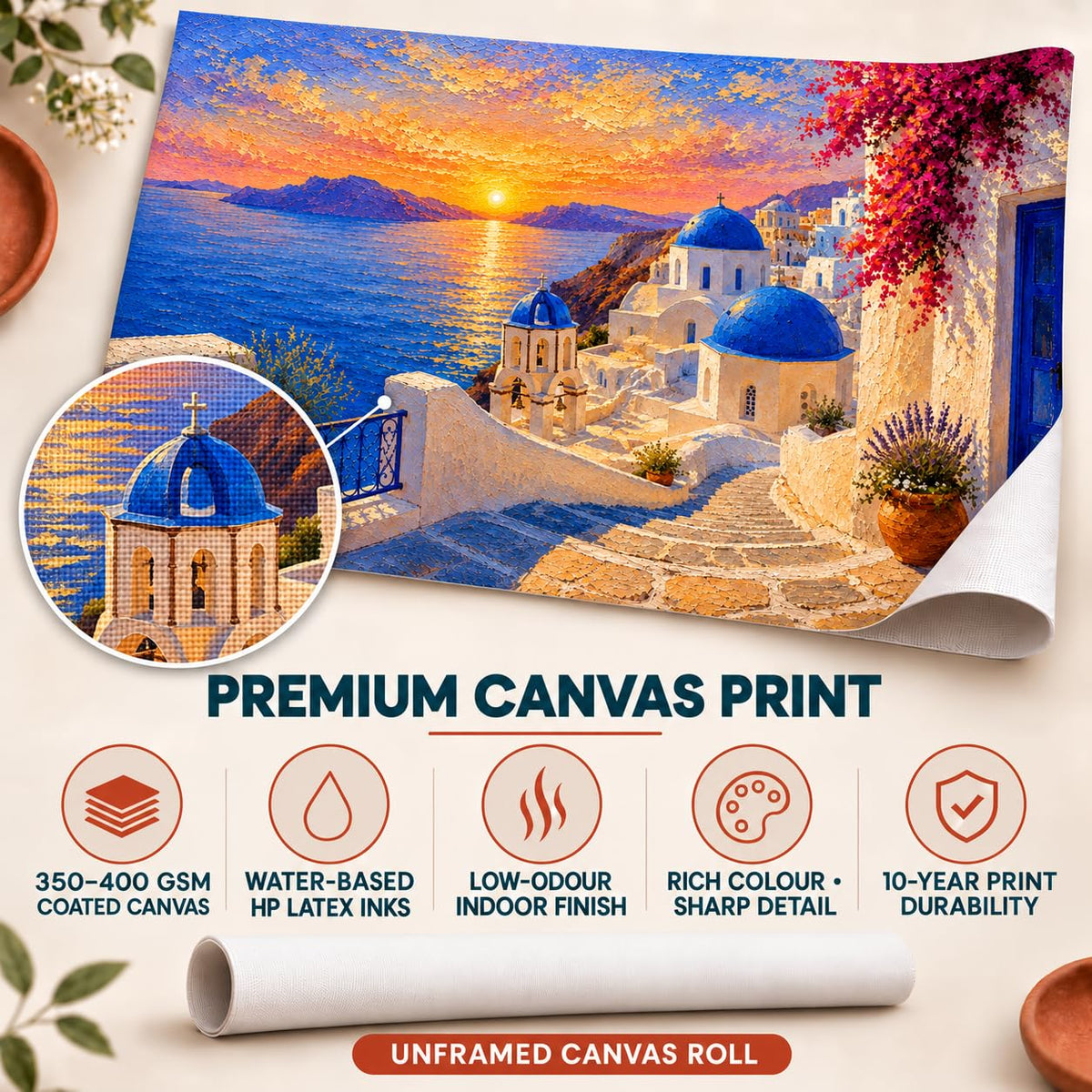 UNFRAMED 36 x 24 Inch Canvas Painting roll, Modern European-Style Wall Art, Beautiful Digital Painting for Home, Living Room, Bedroom, Office, Hotels, Artwork, for Gifting