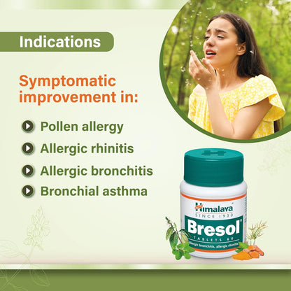 Himalaya Bresol Tabs 60's Sales