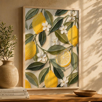 Decorative Modern Wall Art Painting With Frame | Modern Painting For Living Room Bed Room Hotel Wall Decor Digital Reprint (14X20 inch)