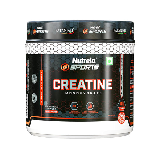 Nutrela Sports Patanjali Creatine Monohydrate - 100g Unflavoured