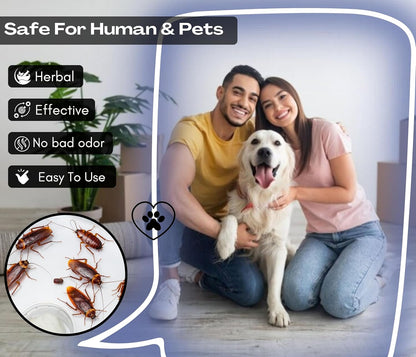 Amish C Herbal Cockroach Gel injection 30grm |10 Minutes Result Guaranty|Removes Entire Cockroach Infestation|Powerful Cockroach Repellent For Home|100% Organic Chemical Free