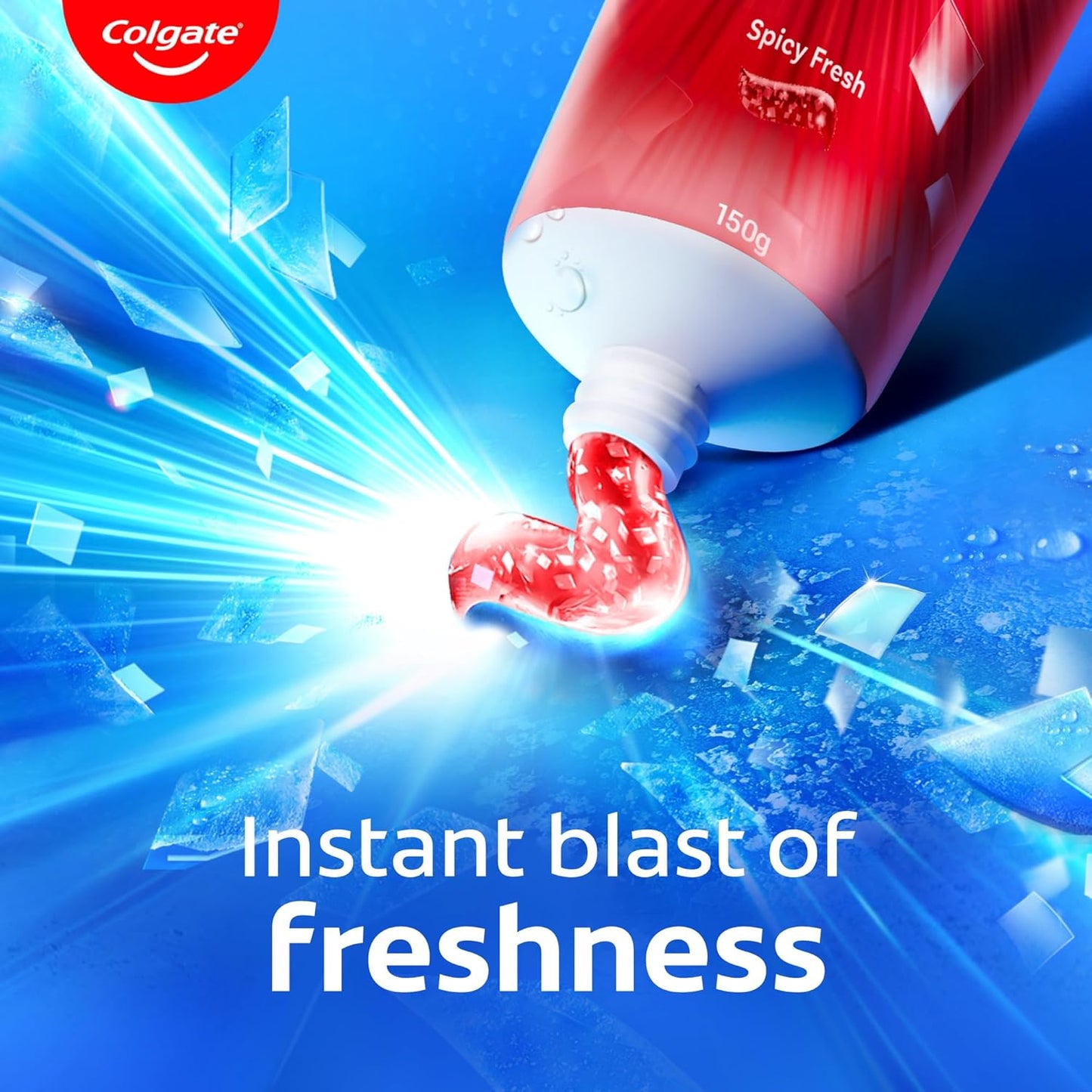 Colgate Toothpaste Maxfresh Spicy Fresh- 80 G (Red Gel)