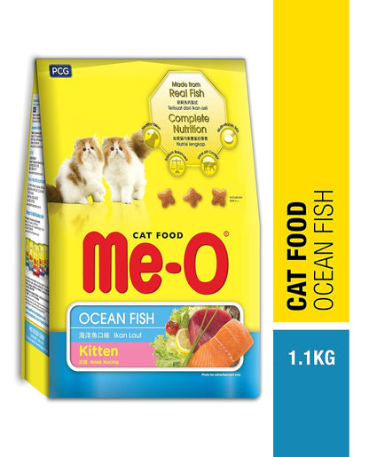 Me-O Kitten Dry Cat Food (Ocean Fish ) 1.1 Kg
