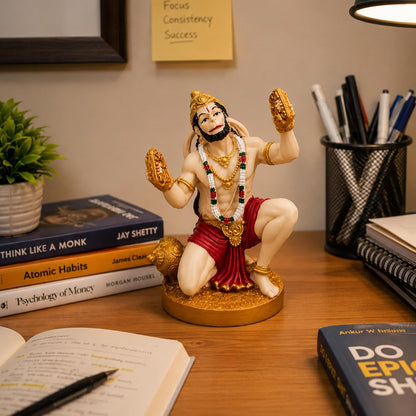 UNOVATE Hanuman Idol for Car Dashboard | Hanuman Murti | Bhajan Roop