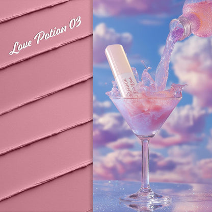 FACES CANADA Cloud Love Liquid Blush - Love Potion 03, 5ml | Soft Rosy Look | Long Lasting | Blends Easily | Blurred Matte Effect | Lightweight | Natural Tint | Cushion Applicator | Niacinamide Infused