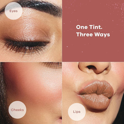 Earth Rhythm Tender Tint for Lip & Cheek with Pure Plant Pigments 10 H Stay - Cider