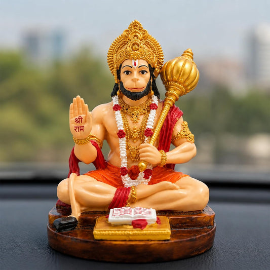 UNOVATE Hanuman Idol for Car Dashboard | Hanuman Murti | Home, Office Desk