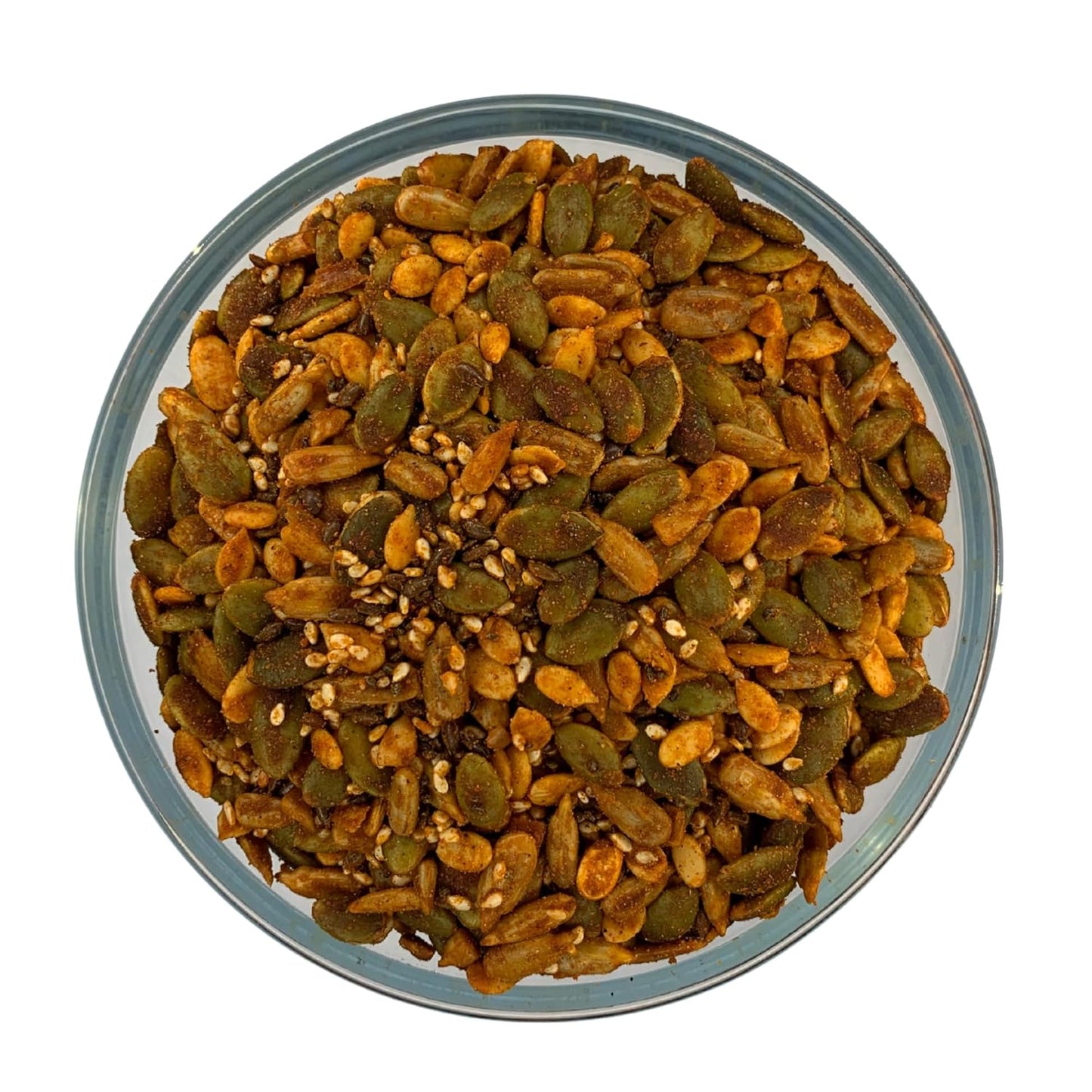 Everiday Spicy Peri Peri Roasted 6-in-1 Super Seed Mix | 250g | Pumpkin, Sunflower, Watermelon, Sesame, Chia & Flax | Healthy Crunchy Snack for Daily Nutrition | High Protein, Fibre & Omega-3 | Vegan & Gluten-Free