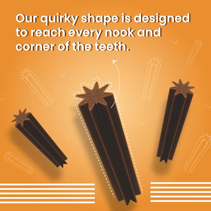 BARK OUT LOUD- Dental Sticks Dog Treats | Sugar Free | Plaque Tartar & Odour Oral Care | Fresh Smell Chicken Dog Treats - 100gm (100 gm, Dental Sticks)