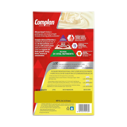 Complan Nutrition Drink Powder for Children, Creamy Classic Flavour, 1 Kilogram Carton | Nutrition drink for kids with protein & 34 vital nutrients