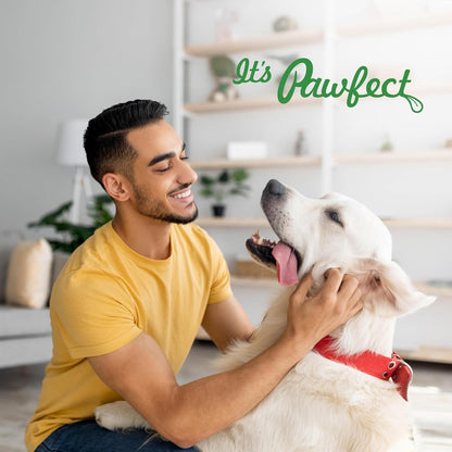 Pawfect Peanut Butter for Dogs & Puppies - 100% Natural Lickable Treat - No Added Sugar, Salt, Palm Oil - No Sweeteners, No Xylitol - Healthy Dog Treat (450g/15.87oz)