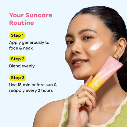 Earth Rhythm Rosy Ritual Glow Mineral Matte Sunscreen SPF 50 PA++++ No White Cast in Vivo Tested