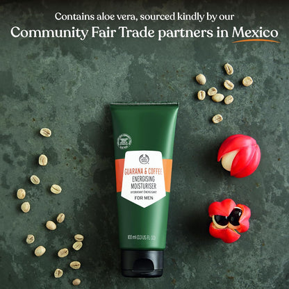 The Body Shop Gel Guarana and Coffee Energising Moisturiser for Men, 100 ml