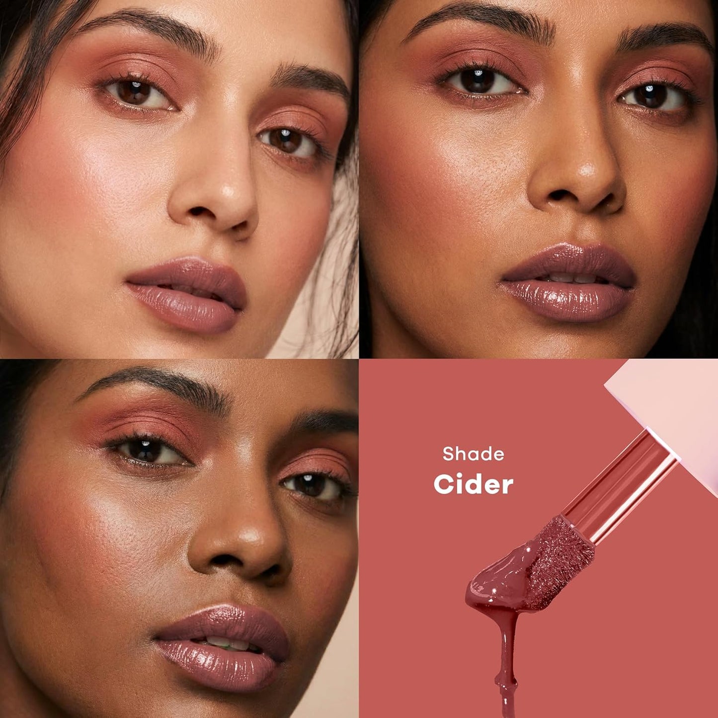 Earth Rhythm Tender Tint for Lip & Cheek with Pure Plant Pigments 10 H Stay - Cider