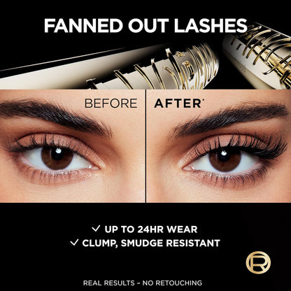 L’Oreal Paris Voluminous Panorama Waterproof Mascara Volumizing, Clump Free, Smudge free, Long-lasting, Black, 9.9ml