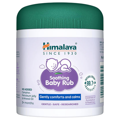 Himalaya Soothing Baby Rub (50ml) | with Eucalyptus Oil | Releives Nasal Congestion & helps easy breathing