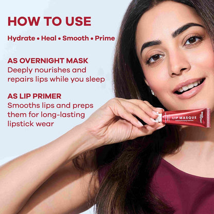 Earth Rhythm Peptide Lip Masque – 2X Smoother, 12+ hours Hydrated Lips, No Parabens, No Silicones, Vegan