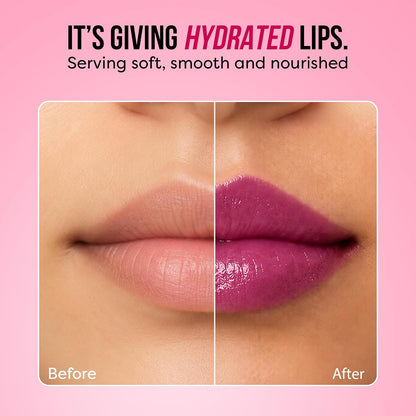 SUGAR POP Nourishing Lip Balm | Avocado Oil | SPF Protection | Hydrating Lip Balm For Dry Lips | 4.5 gm - 07 Plum