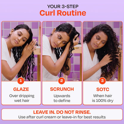 MANETAIN Volume Curl Gel 200ml for Curly & Wavy Hair | Flaxseed Curl Defining Gel with Medium Hold | Anti-Frizz & Moisturizing Styling Gel | Lightweight, CG-Friendly Hair Gel for Defined Curls