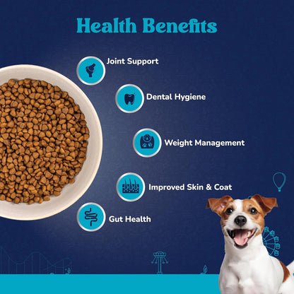 Carniwel Fresh Lamb Adult Dry Dog Food 1 Kg | Natural Ingredients for Optimal Skin & Coat Health | Highly Palatable | Tailored, Premium Nutrition for Small Dogs
