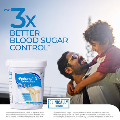 Prohance D Dietary Supplement for Diabetes Management Vanilla, 200 g