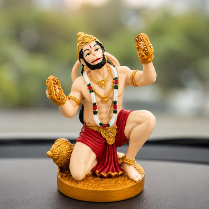UNOVATE Hanuman Idol for Car Dashboard | Hanuman Murti | Bhajan Roop