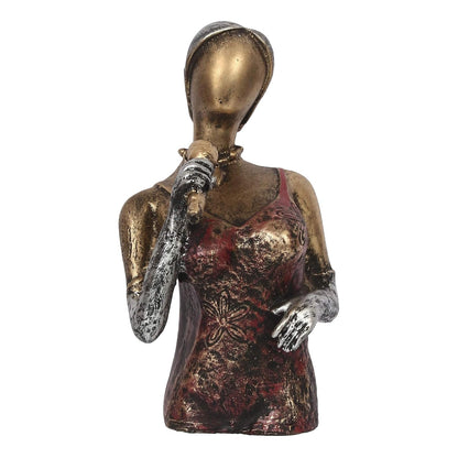 Singing Lady Decorative Statue