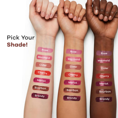 Earth Rhythm Tender Tint for Lip & Cheek with Pure Plant Pigments 10 H Stay - Bourbon