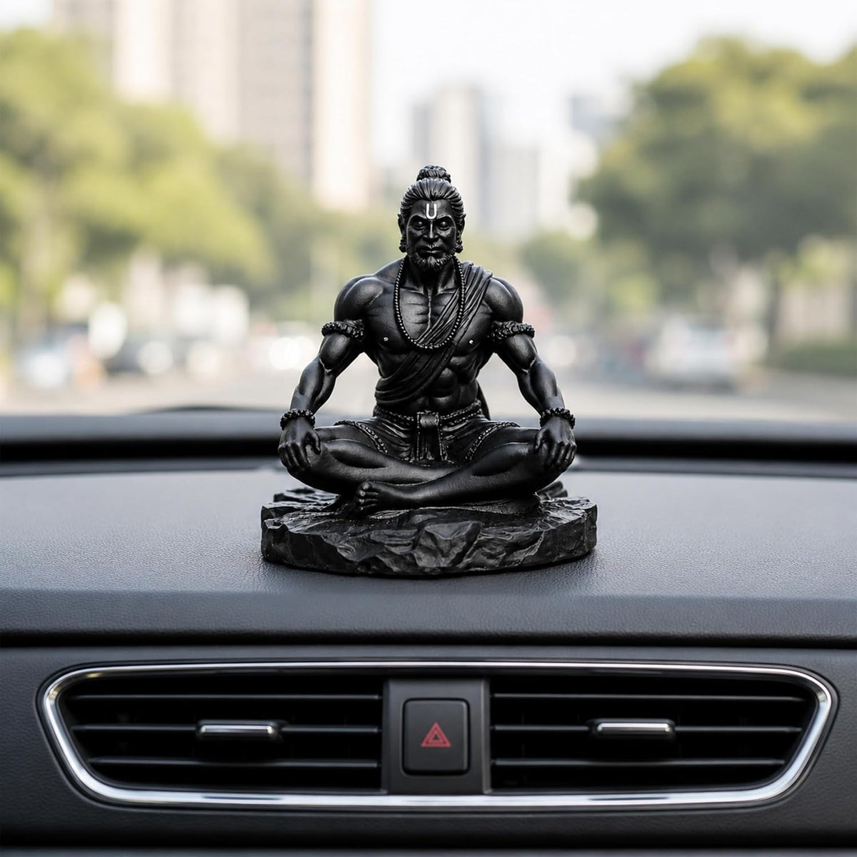 UNOVATE Lord Hanuman Idol for Car Dashboard, Home, Office, Hanuman Murti