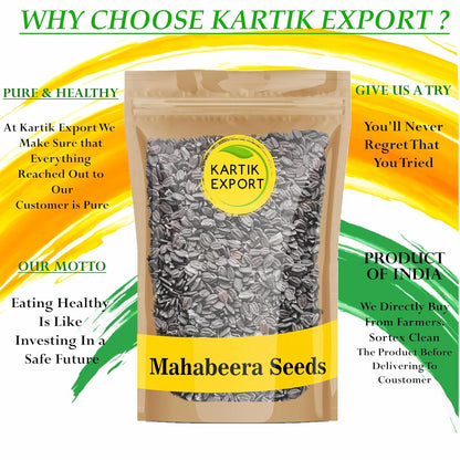 Kartik Export Mahabeera Seeds - Mahabeera Ginjalu - for Knee & Joint Pains - 500 Grams
