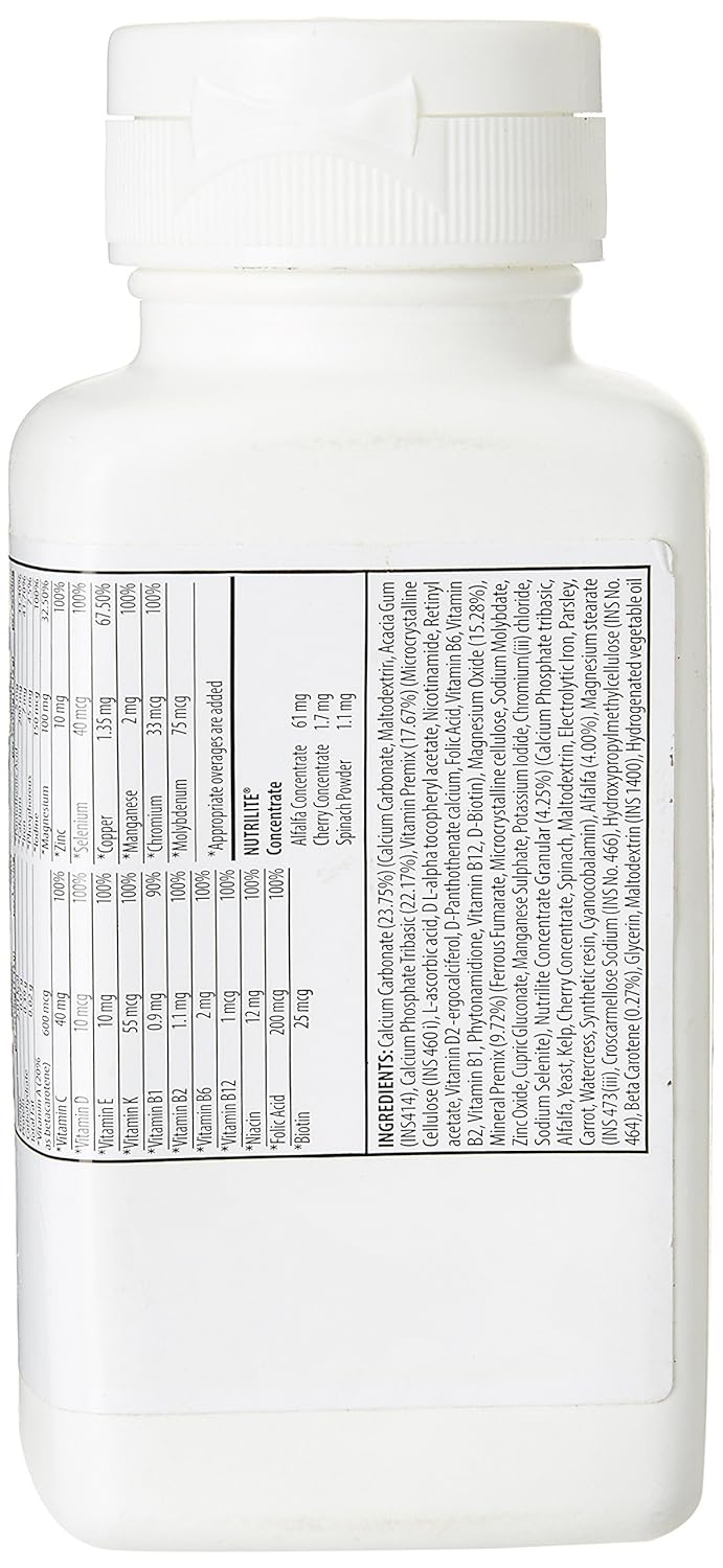 Zephivo NUTRILITE Daily Multivitamin & Multimineral Tablet (120N Tablets)
