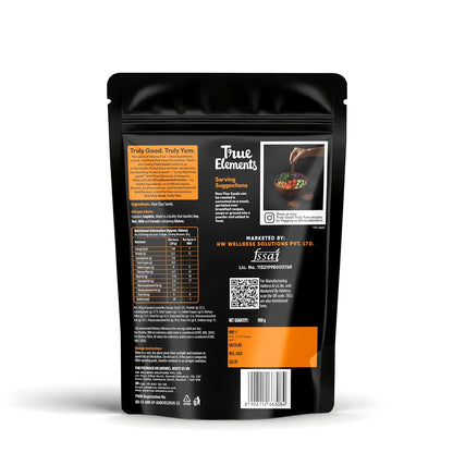 True Elements Flax Seeds 900g - Alsi Seeds | Flax Seeds for Hair Growth | Raw Seeds for Eating | Source of Iron & Dietary Fibre | Source of Iron | Rich in Protein