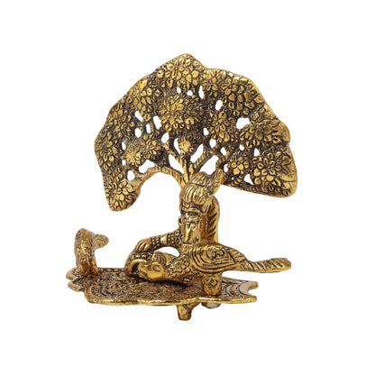 Radha Krishna Idol & Figurine for Home | God Idol for Pooja Room | Krishna Statue, Radha Krishna Murti & Gift Article (L13 x W8 x H12 cm)
