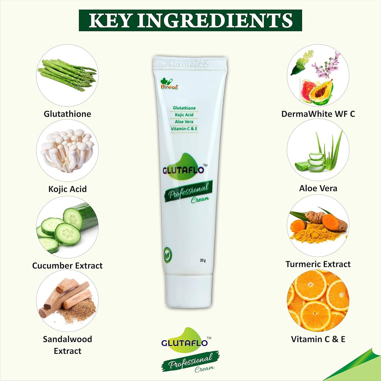 PROFESSIONAL CREAM 20GM Face Cream For Melasma Dark Spots Pigmentation and Anti Ageing With Vitamine C & E & B3