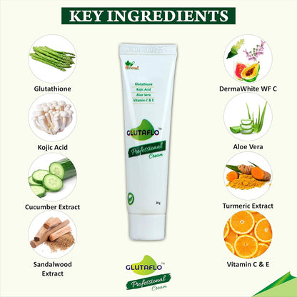 PROFESSIONAL CREAM 20GM Face Cream For Melasma Dark Spots Pigmentation and Anti Ageing With Vitamine C & E & B3