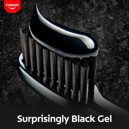 Colgate Charcoal Clean Deep Clean Oral Care Toothpaste, Bamboo Charcoal and Mint (Black Gel) 240g Saver Pack