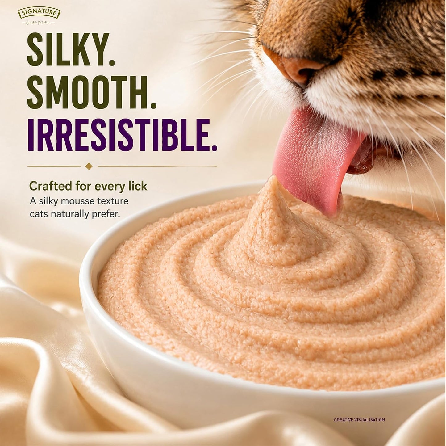 Grain Zero Adult Cat Wet Mousse 80gm | Ocean Fish | Rich in Protein, Promotes Hydration & Easy to Digest | Grain Free, No Artificial Flavours | Packed with Essential Vitamins & Antioxidants