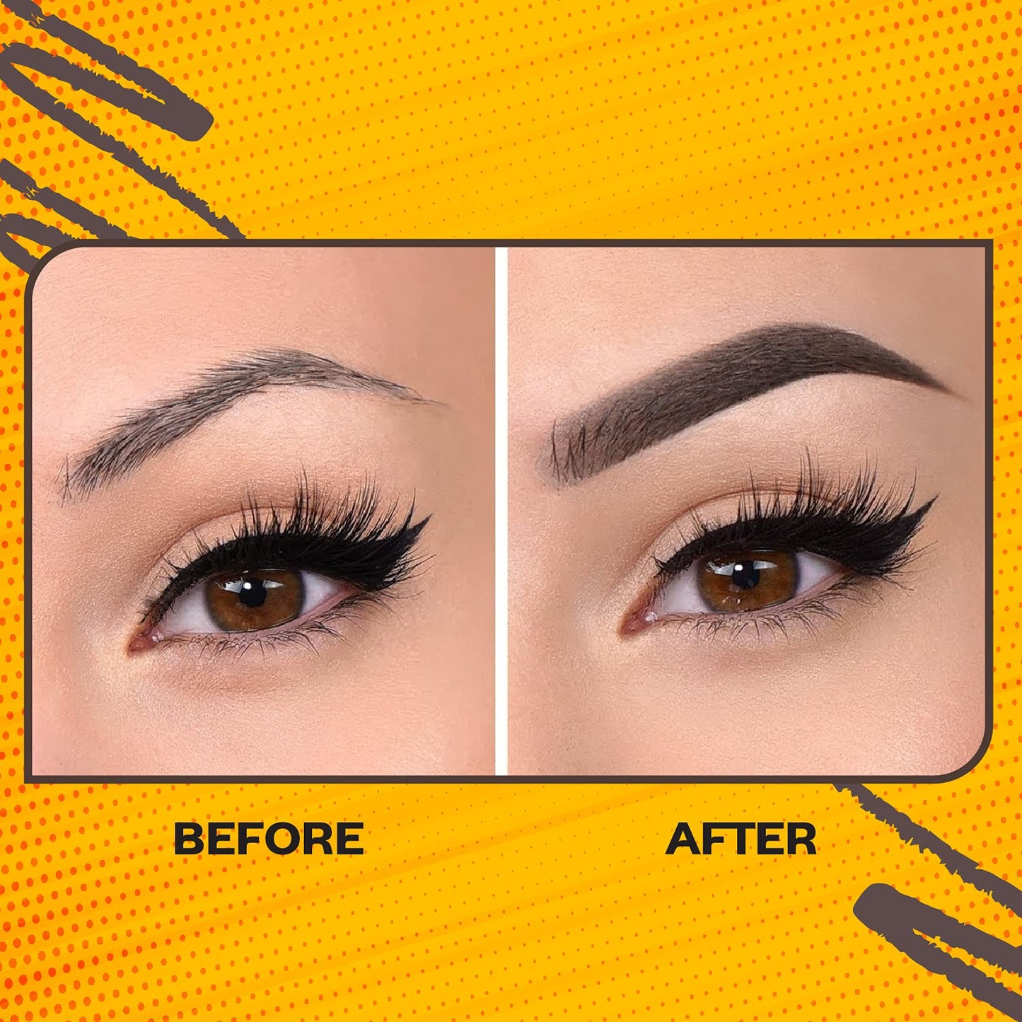FACES CANADA Ultime Pro Eyebrow Defining Pencil - Tan 01, 1.2 g | Gel Gliding, Long Lasting Color Pay Off | Natural Looking Brows | With Spoolie Brush | Waterproof, Transferproof & Smudgeproof