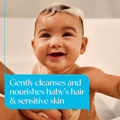 Aveeno Baby Gentle Wash and Shampoo with Natural Oat Extract, Tear and Lightly Scented, 33 fl. Oz (976ml)