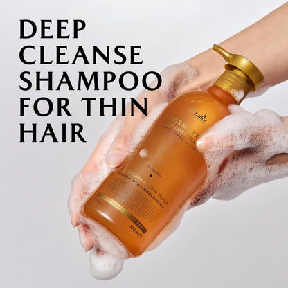 LADOR Dermatical Hair-Loss Shampoo (For Thin Hair) (530ml) Anti Hair Loss & Hair Growth Shampoo, Deep Cleanse, Nourish, Soothe Damaged Scalp for Thinning & Damaged Hair
